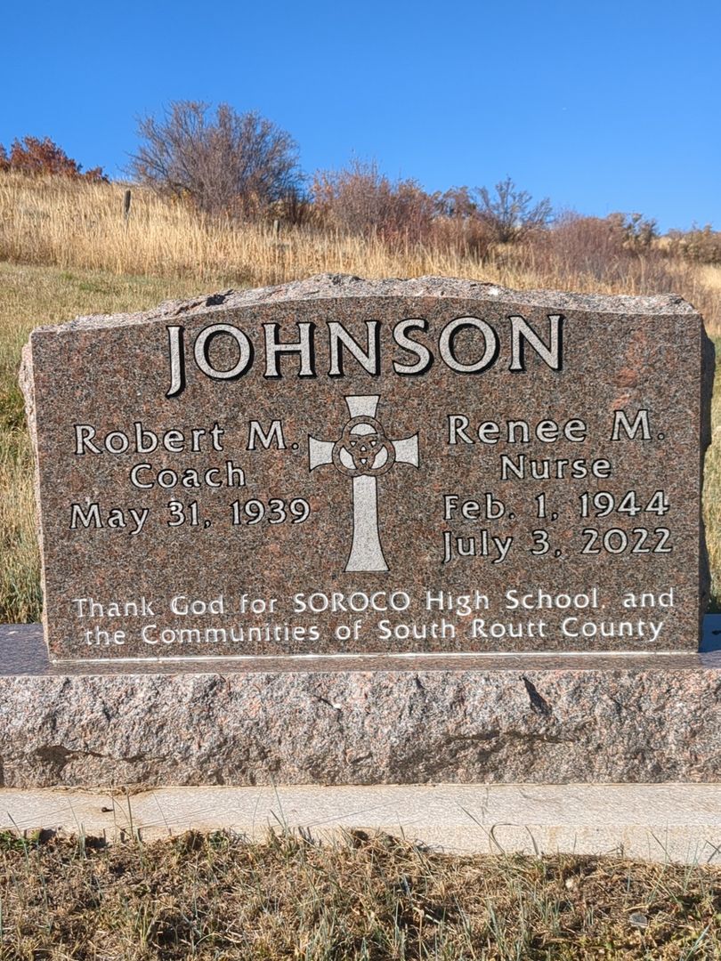 Renee M. "Nurse" Johnson's grave. Photo 1